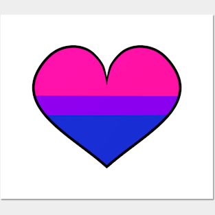 Bi Pride Posters and Art